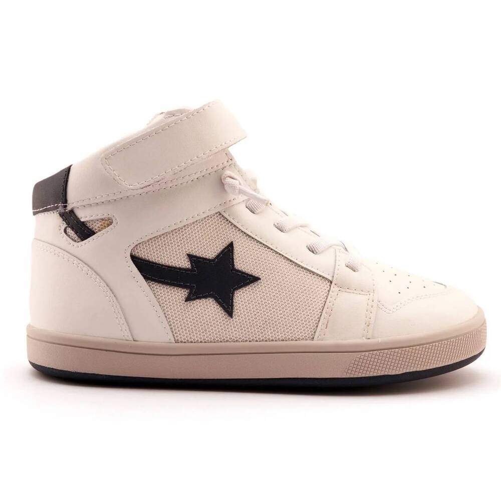 NEW OLDSOLES boy's team sport high-top sneaker in snow
